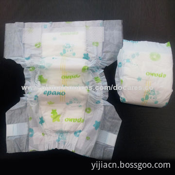 Velcro Tape Babies' Diapers with Wetness Indicator, OEM and ODM Orders Welcomed